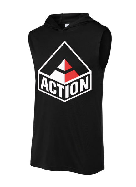 Action Dryfit Sleeveless Hoodie